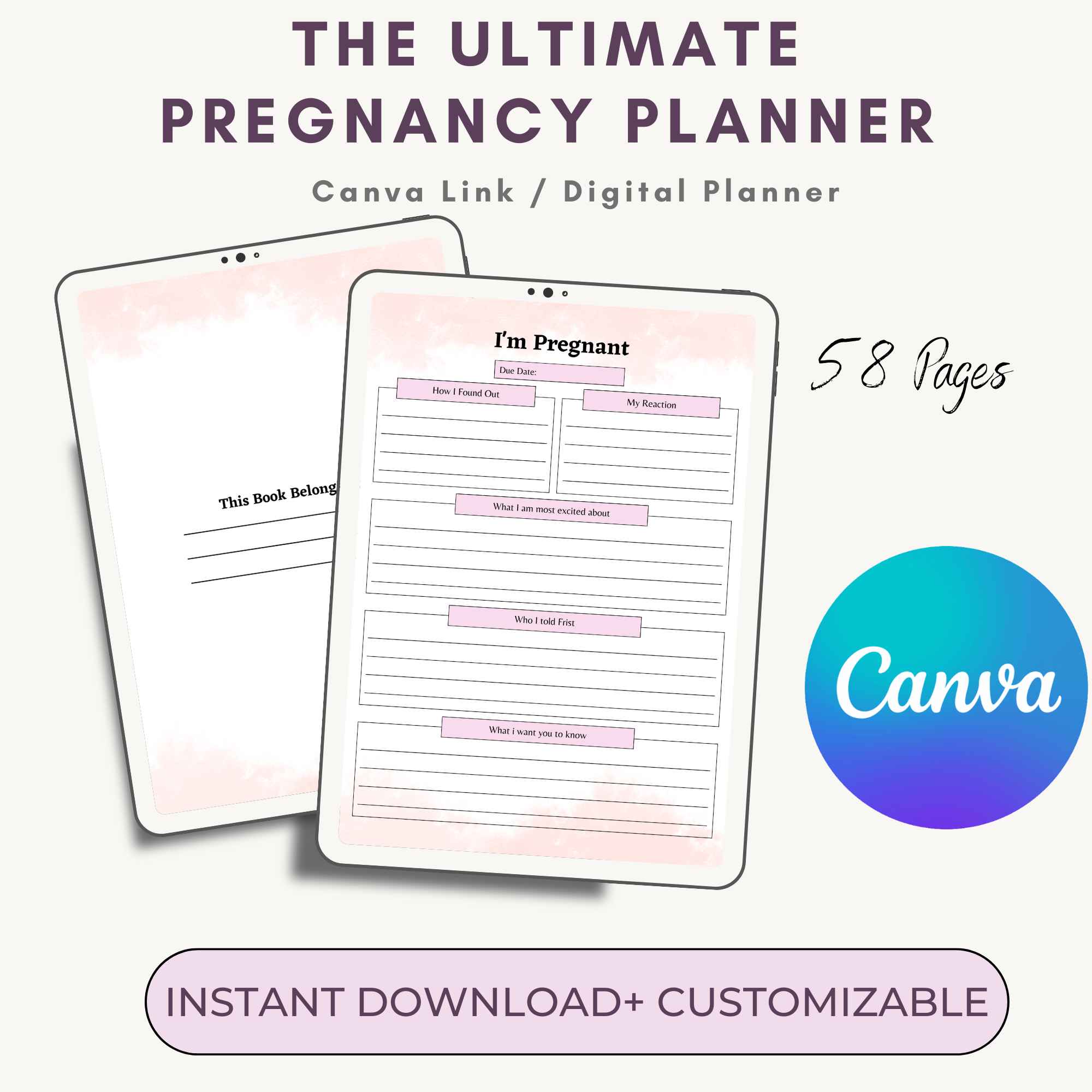 Printable Birth Plan Template